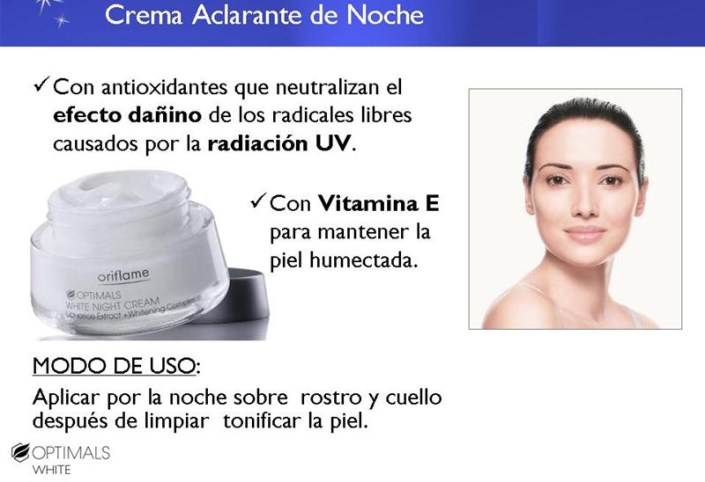 Crema Aclarante de Noche