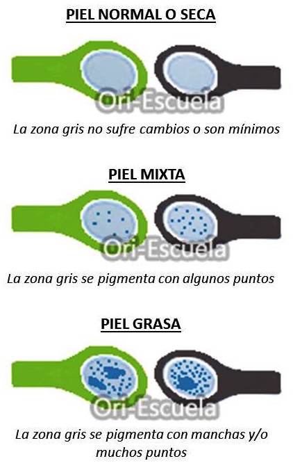 Tipos de Piel segun Testers Oriflame