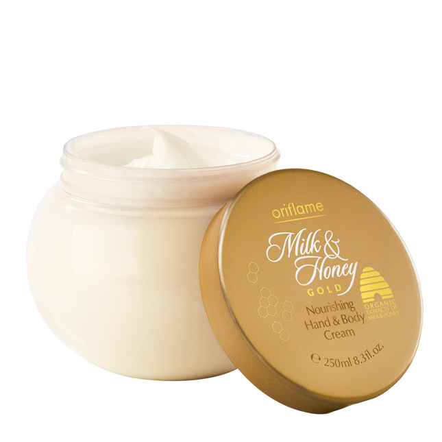 Crema Nutritiva de Manos y Cuerpo Milk & Honey