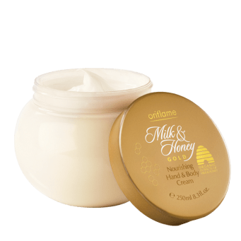 Crema Nutritiva de Manos y Cuerpo Milk & Honey