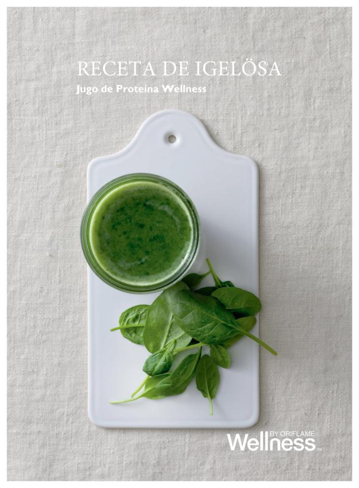 Recetario Igëlosa Wellness by Oriflame