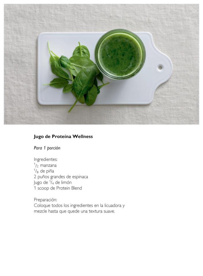 Recetario Igëlosa Wellness by Oriflame