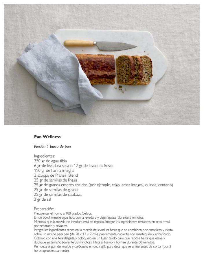 Recetario Igëlosa Wellness by Oriflame