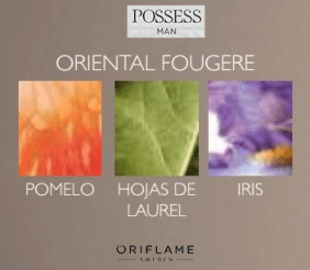 Notas básicas de Posses Man - Oriflame