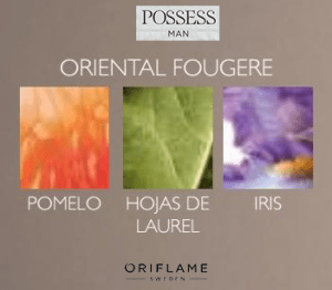 Notas básicas de Posses Man - Oriflame
