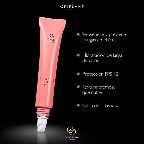 Bálsamo Rejuvenecedor de Labios FPS 12 Giordani Gold