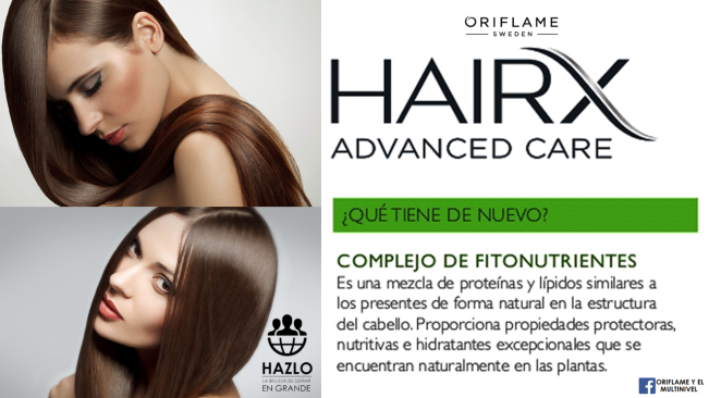 ORIFLAME HAIR X ADVANCE CARE - FITONUTRIENTES