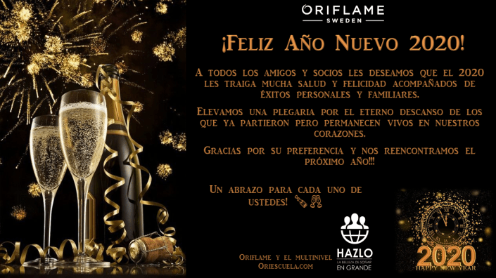 Feliz Año Nuevo 2020