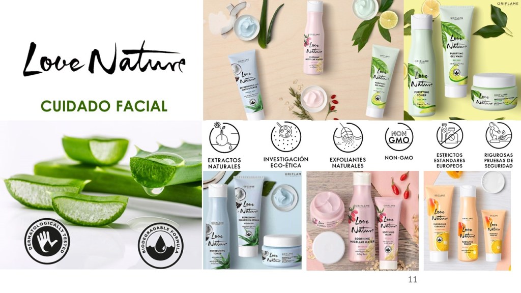 Oriflame Love Nature de Oriflame – Cuidado facial « Ori-Escuela con ...